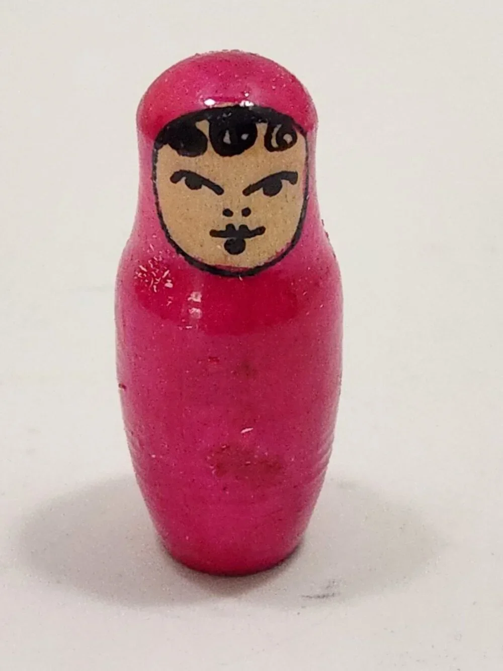 Vintage USSR Soviet Russian Nesting Dolls 5pc Semenov Matryoshka Tagged 1970s